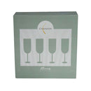 Atticus Ribbed Champagne Glasses