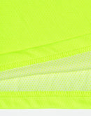 SW79 UNISEX HI-VIS BAMBOO CHARCOAL VENTED SS POLO