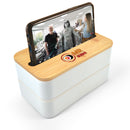 LL6362.Stax Eco Lunch Box with Phone Holder Lid