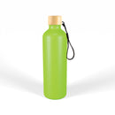 LL6997.Gelato Aluminium Drink Bottle with Bamboo Lid