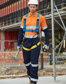 SW207 MEN'S TWO TONE COVERALL