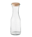 Recycled glass carafe
