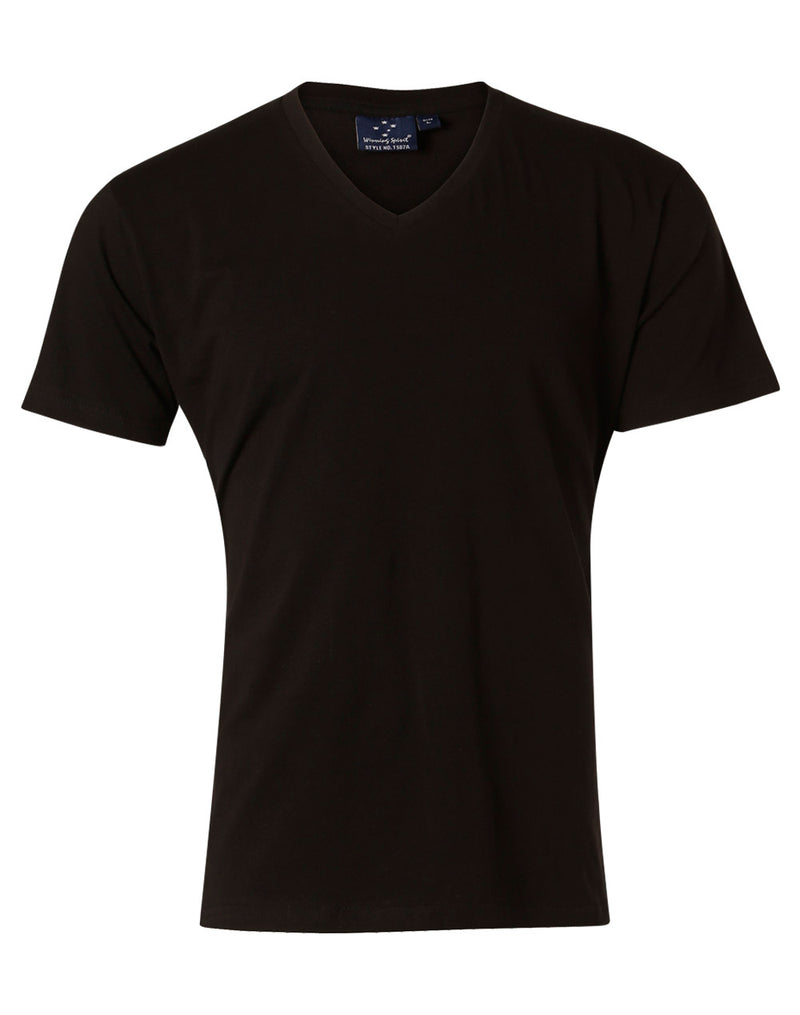 TS07A MEN'S V-NECK TEE