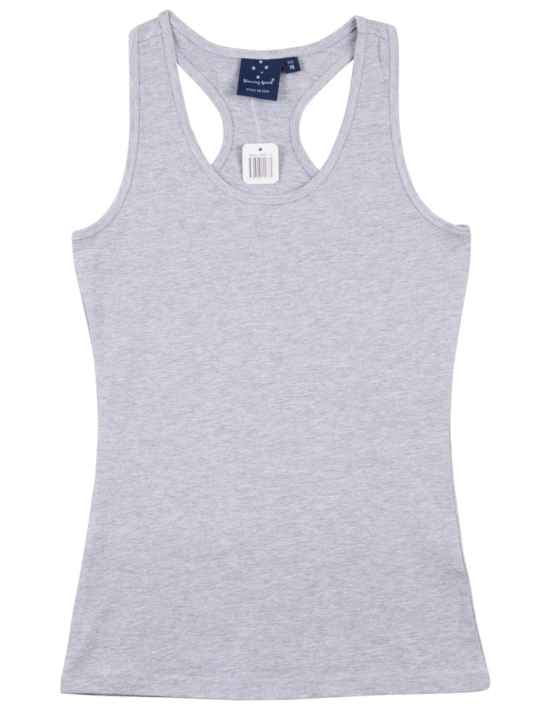 TS21A STRETCH RACEBACK SINGLET Ladies'