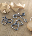 Set of 3 Metal Brain Teasers