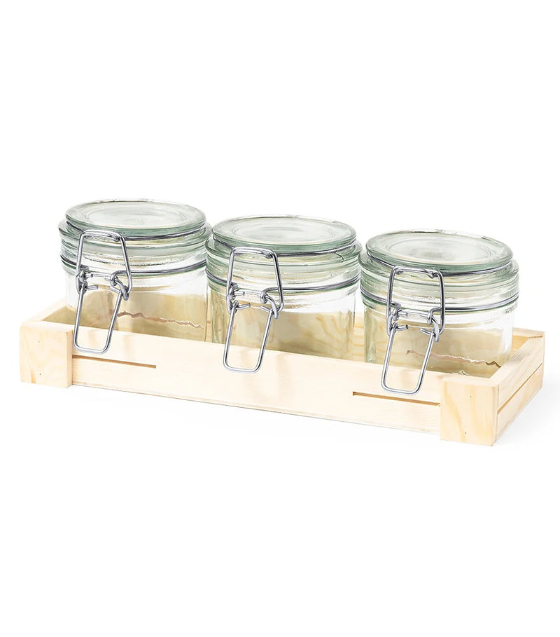 Glass Jar Set