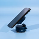 Recycled ABS Vacuum Suction Magnetic Phone Stand