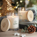 Vanilla Wax Candle in Glass