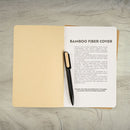 Bamboo Fibre Cover Notebook