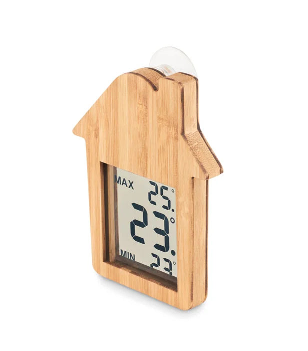 House-shaped weather station