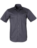 M7110S BARKLEY MENS TAPED SEAM SHORT SLEEVE SHIRT