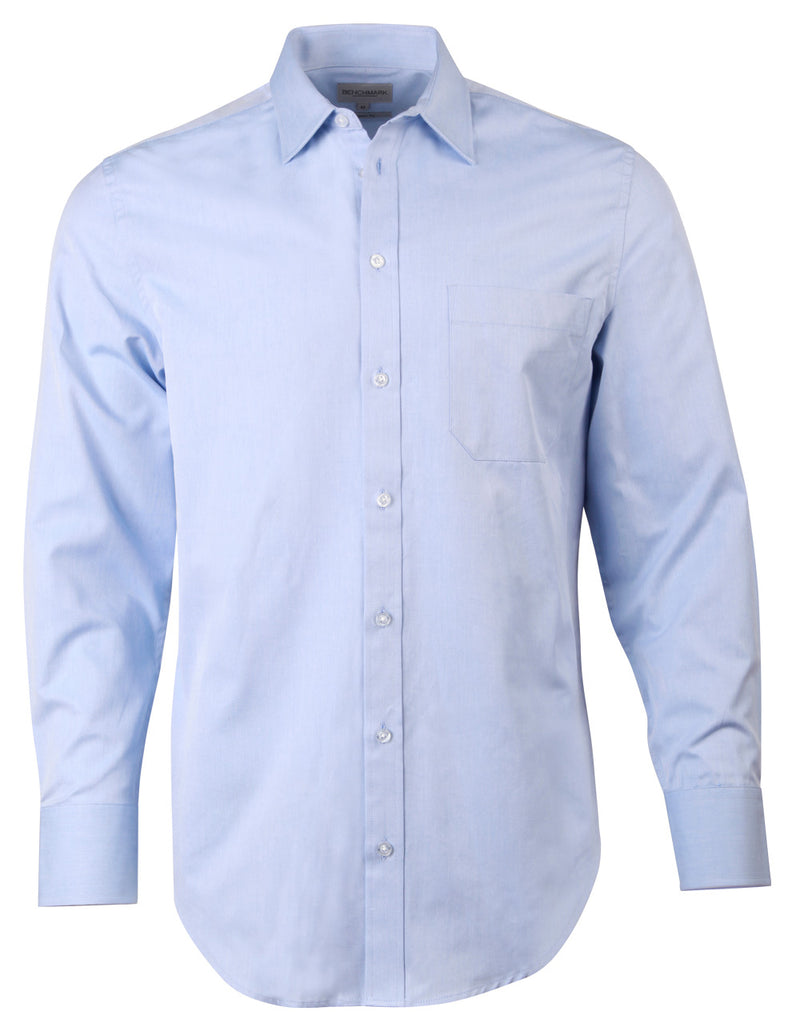 M7005L Men's Pinpoint Oxford Long Sleeve Shirt