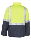 SW28A HI-VIS TWO TONE RAIN PROOF JACKET WITH QUILT LINING