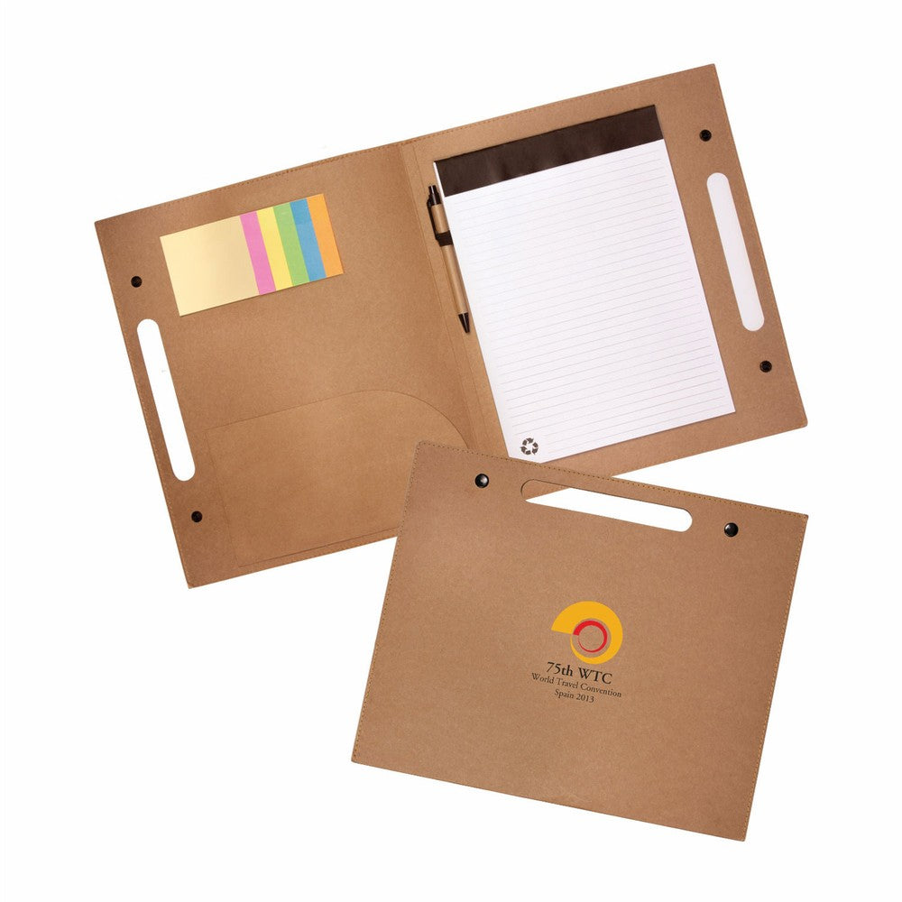 Enviro Folder with Pen custom promotional trucker caps