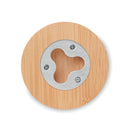 Bamboo Bottle Opener Coaster