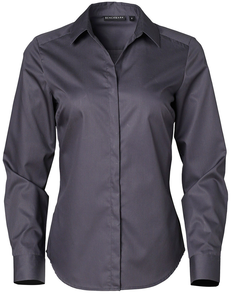 M8110L BARKLEY LADIES TAPED SEAM LONG SLEEVE SHIRT