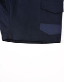 WP29 UNISEX COTTON STRETCH DRILL CUFFED WORK SHORTS