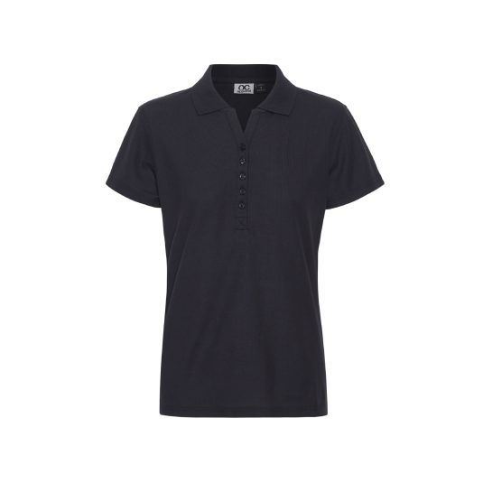 OCP100LS.Women’s Sundance Black Polo