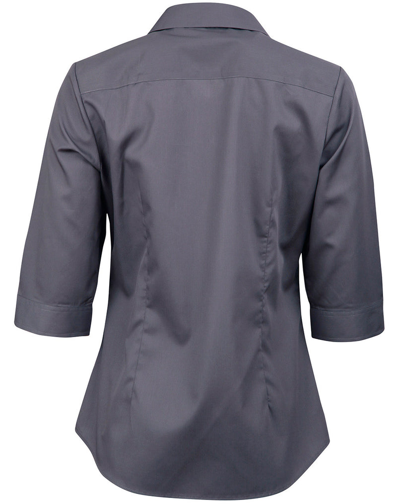 M8110Q BARKLEY LADIES TAPED SEAM 3/4 SLEEVE SHIRT