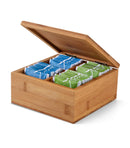Bamboo Tea Box with 40 tea bags included