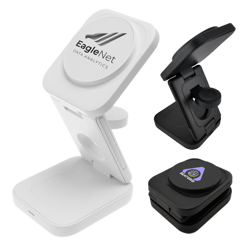 LL0277.Spartan 3-in-1 Wireless Charger