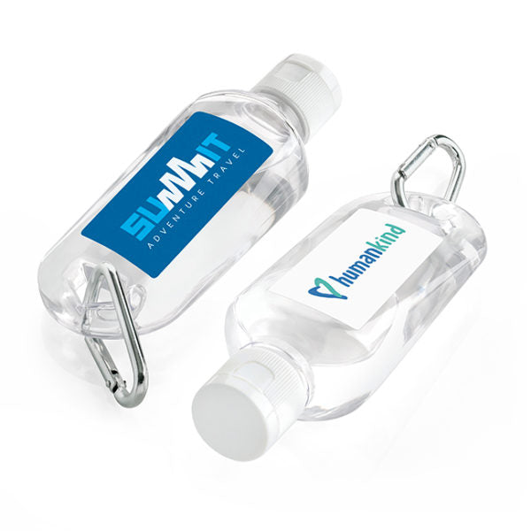 60mL Hand Sanitiser with Carabiner