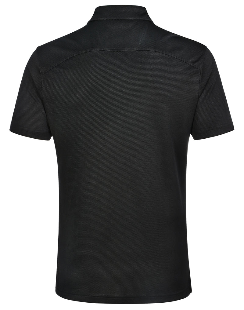 PS87 BAMBOO CHARCOAL CORPORATE SHORT SLEEVE POLO Men's