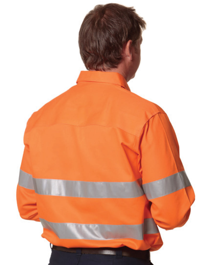 SW52 COTTON DRILL SAFETY SHIRT - Unisex