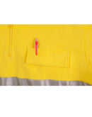 SW48 HI-VIS TWO TONE COTTON FLEECE SWEAT