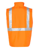 SW19A HI-VIS REVERSIBLE SAFETY VEST WITH 3M TAPES