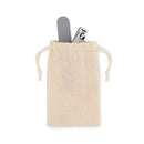 Manicure set in cotton pouch