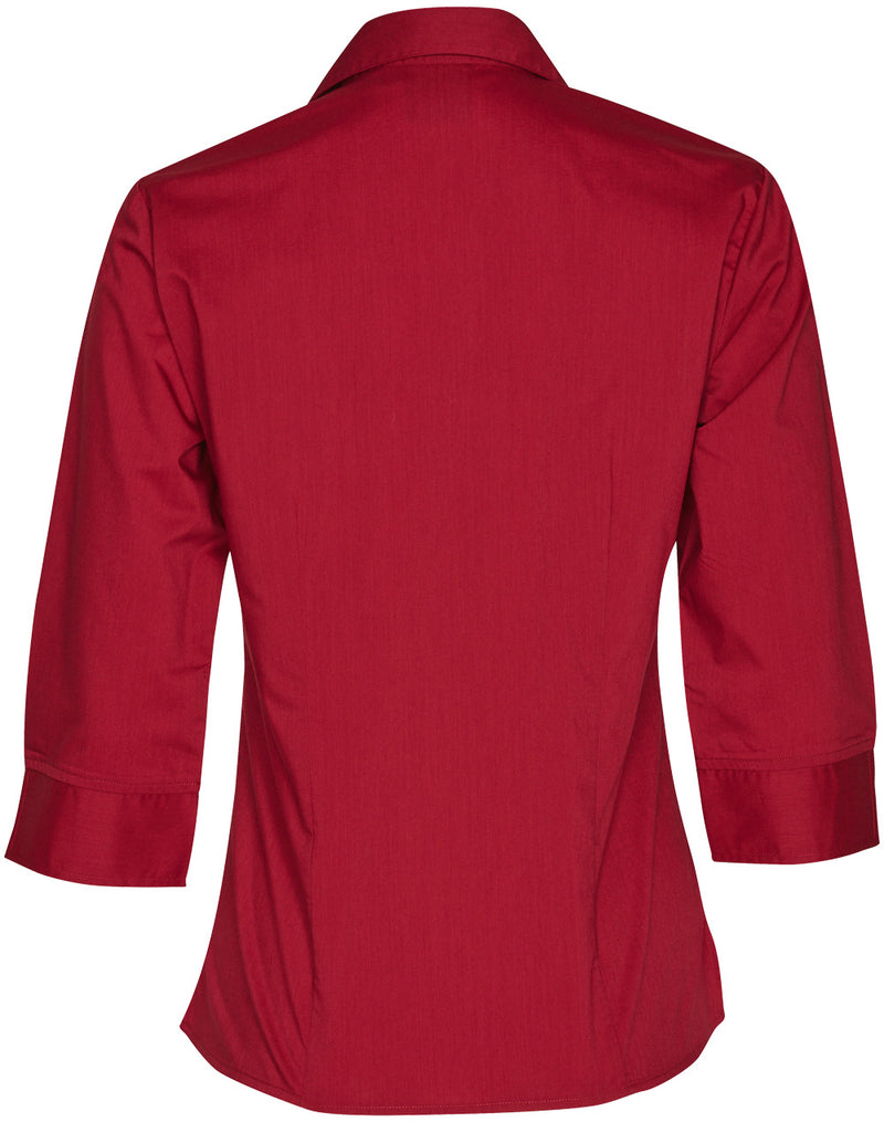 BS07Q Women's Teflon Executive 3/4 Sleeve Shirt