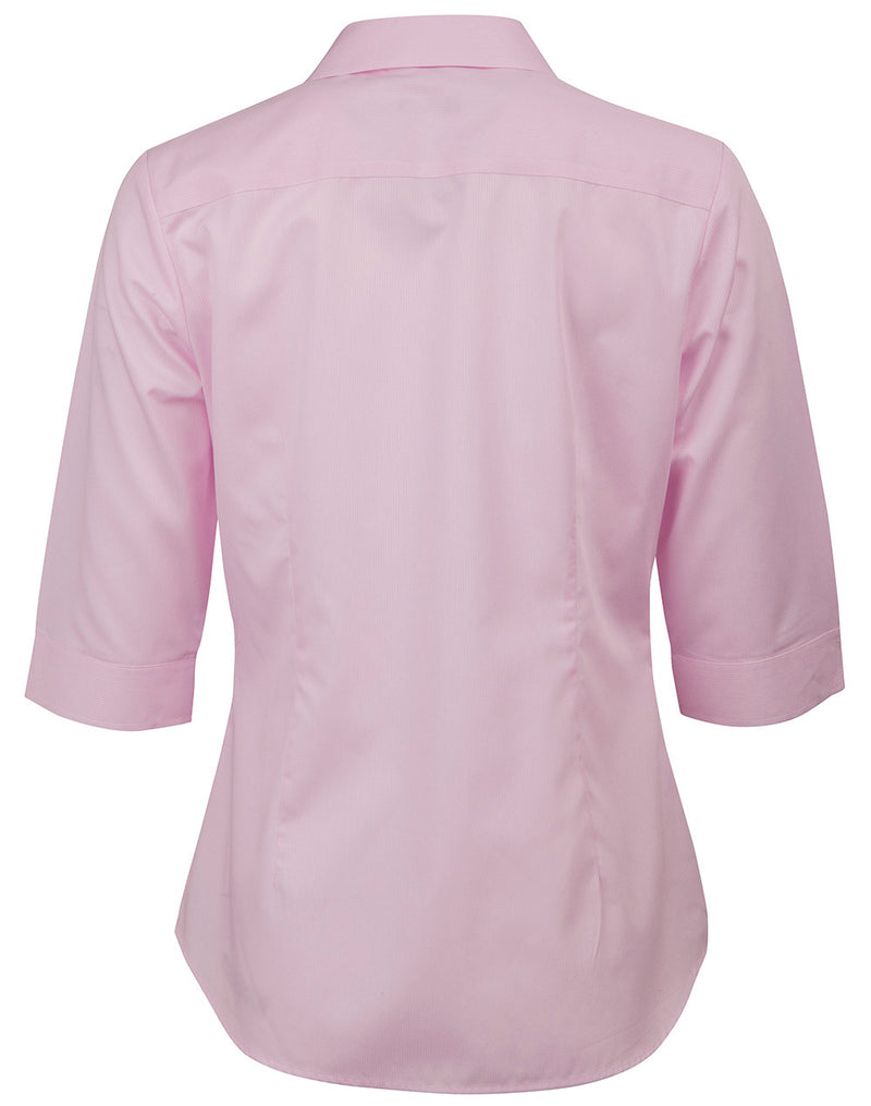 M8110Q BARKLEY LADIES TAPED SEAM 3/4 SLEEVE SHIRT