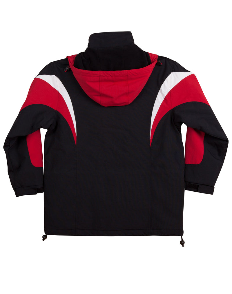 JK28 BATHURST Tri-colour Jacket With Hood Unisex