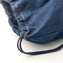 Denim Drawstring bag