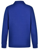 PS12K KIDS TRADITIONAL POLY/COTTON PIQUE KNIT LONG SLEEVE POLO