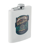 Sublimation Hip Flask - Recycled Stainless Steel
