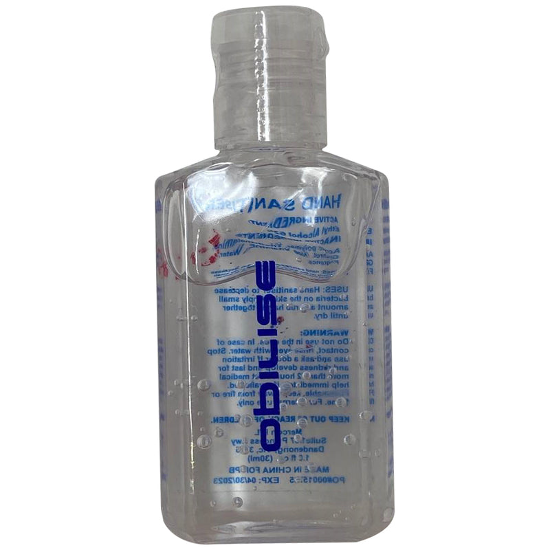 60ml Hand Sanitiser Gel - 75% ethyl-alcohol