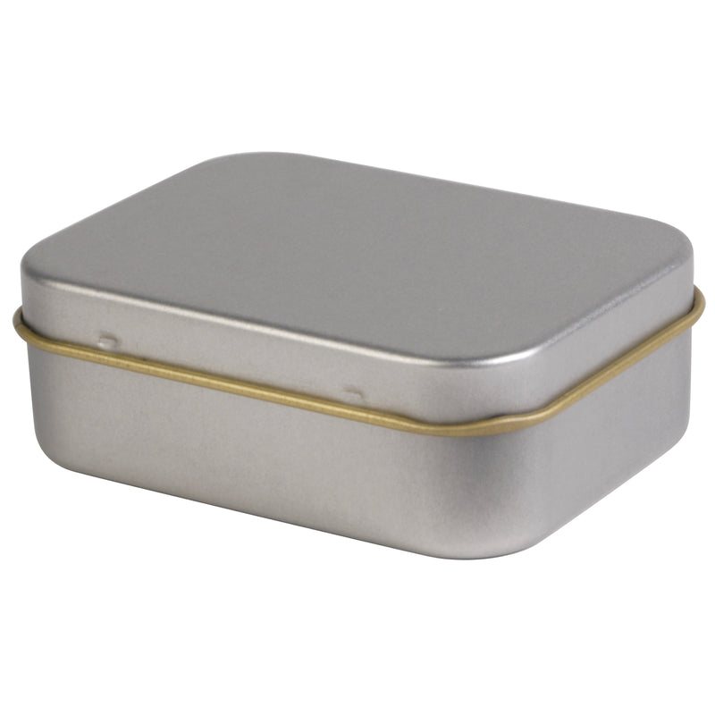 LL321.Silver Rectangular Tin