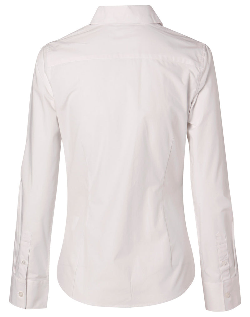 M8030L Women's Fine Twill Long Sleeve Shirt