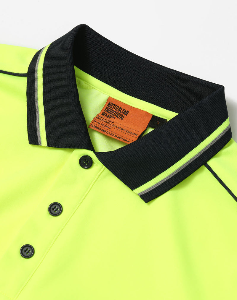 SW90 HI-VIS SUSTAINABLE COOL-BREEZE SAFETY POLO