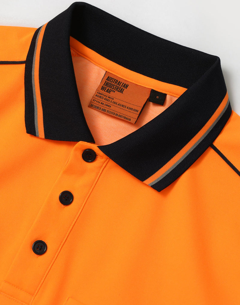 SW89 HI-VIS SUSTAINABLE COOL-BREEZE SAFETY POLO