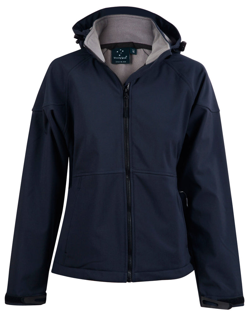 JK34 ASPEN Softshell Hood Jacket Ladies'