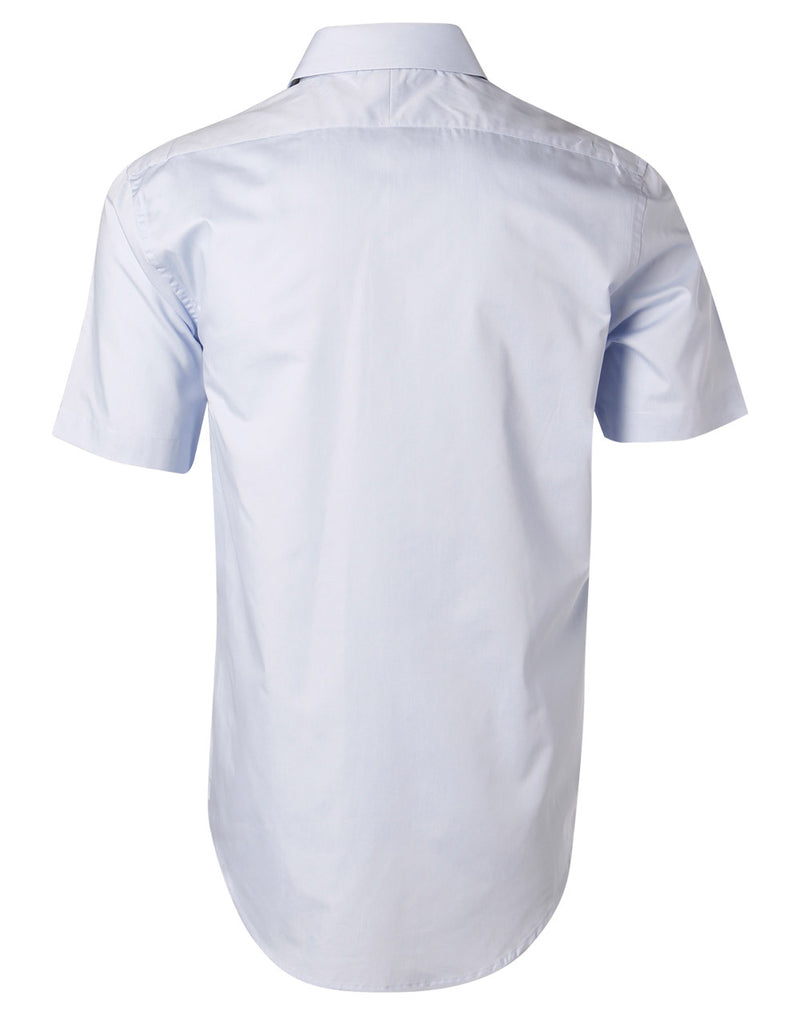 M7030S Men's Fine Twill Short Sleeve Shirt