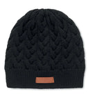 Cable Knit RPET Beanie