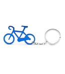 Keychain bicycle shaped