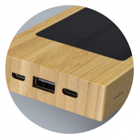 NATURA Bamboo Solar Power Bank