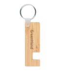 Keyring with phone stand
