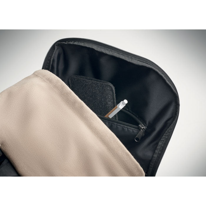 Leirur Recycled Washed Canvas Backpack