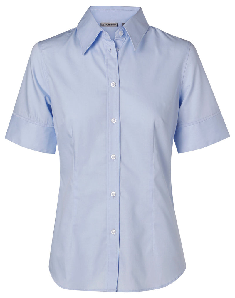 M8030S Women's Fine Twill Short Sleeve Shirt